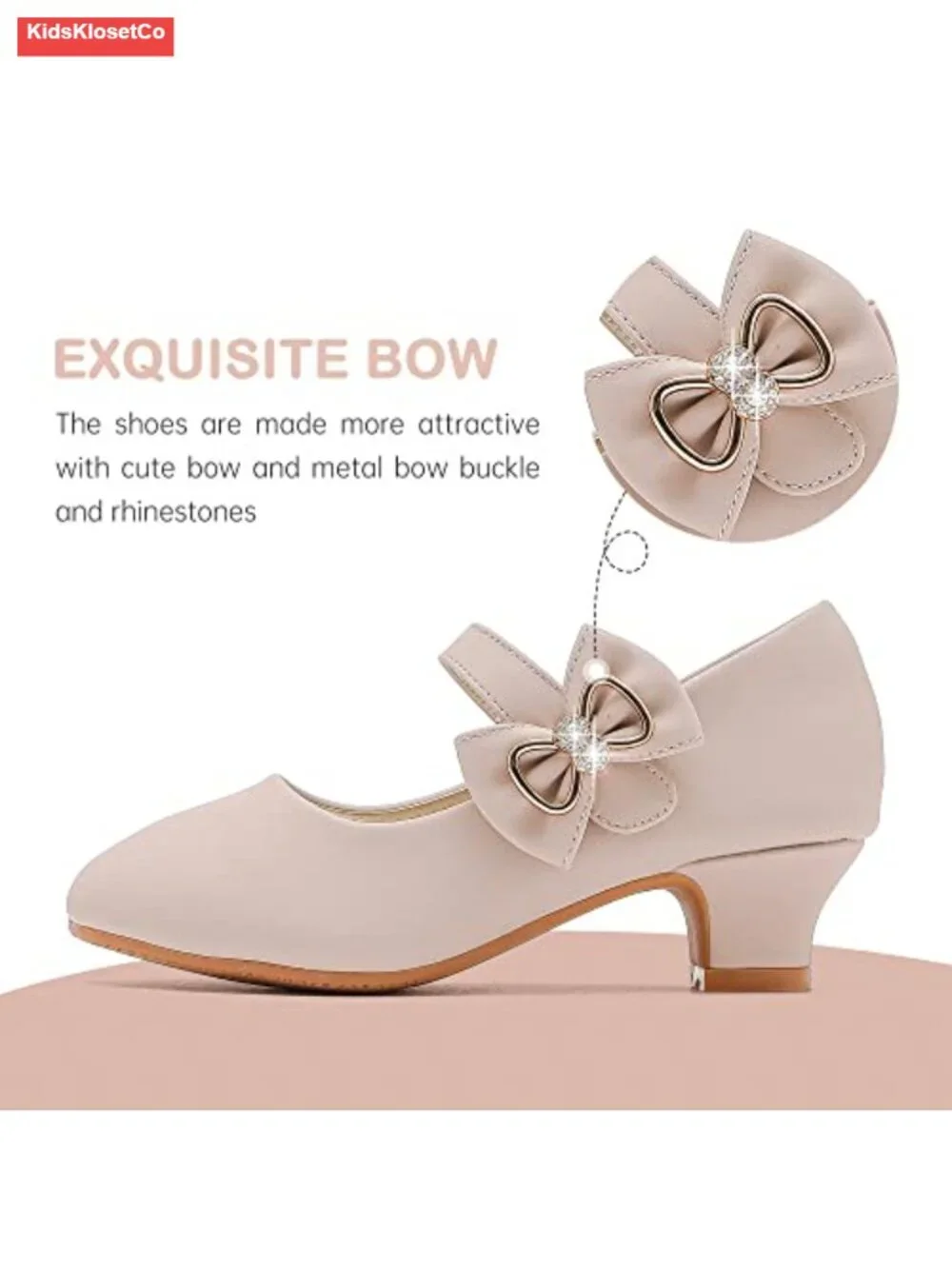 Girls Princess Flats Mary Jane Shoes Toddler Little Big Kids Dress Shoes